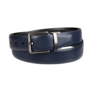 Calvin Klein Men Reversible Belt Navy/Black Size S (30-32)